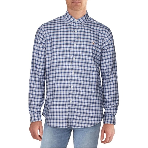 RALPH LAUREN • Men’s Classic Fit Button Down Collared Shirt - Picture 2 of 4
